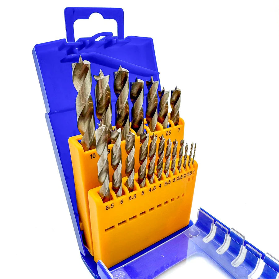 Brad Point Drill Bit Sets for Accurate Wood Drilling