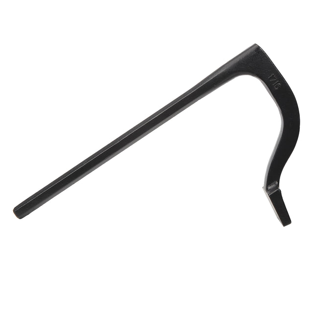 Pony Jorgensen Set of 6 Traditional Holdfasts, solid iron bench hold-down clamp with black finish