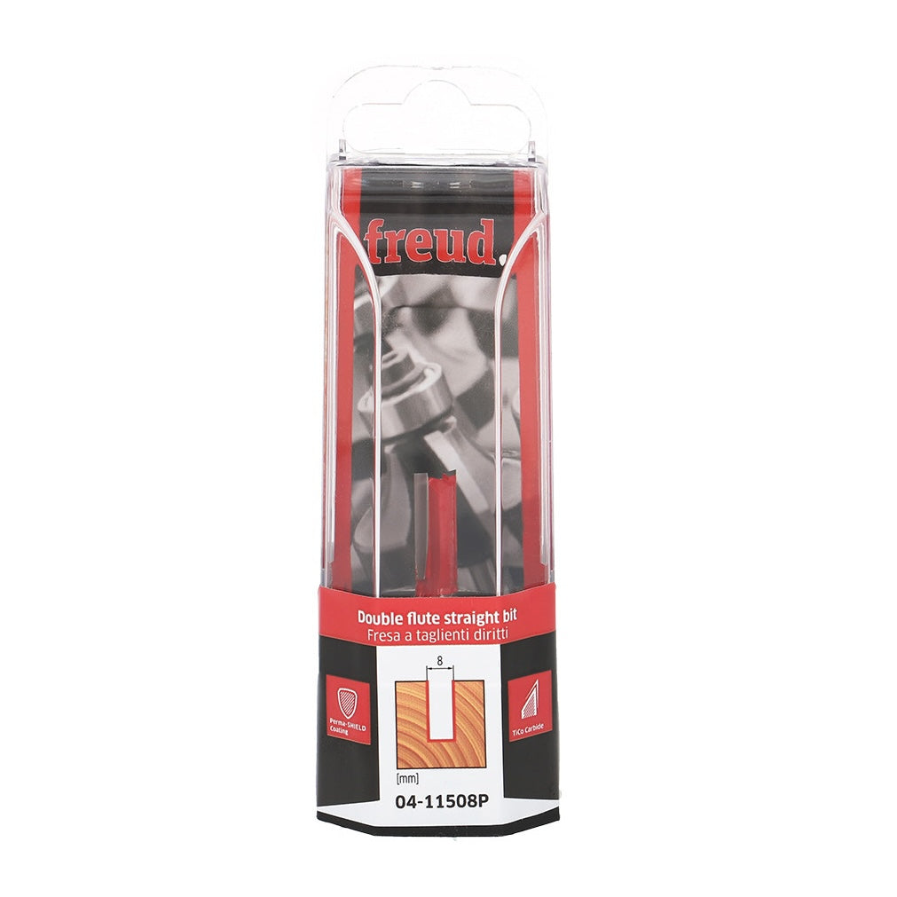 Freud Straight CNC Router Bit 8mm Diameter 8mm Shank