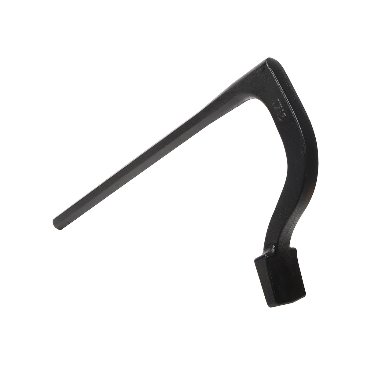 Pony Jorgensen Set of 6 Traditional Holdfasts - Close-up view of cast iron bench holdfast clamp on workbench