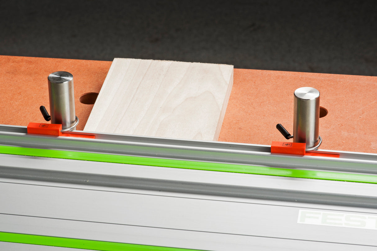 UJK Dog Rail Clip Pack of 2 securing guide rail to 20mm bench dogs