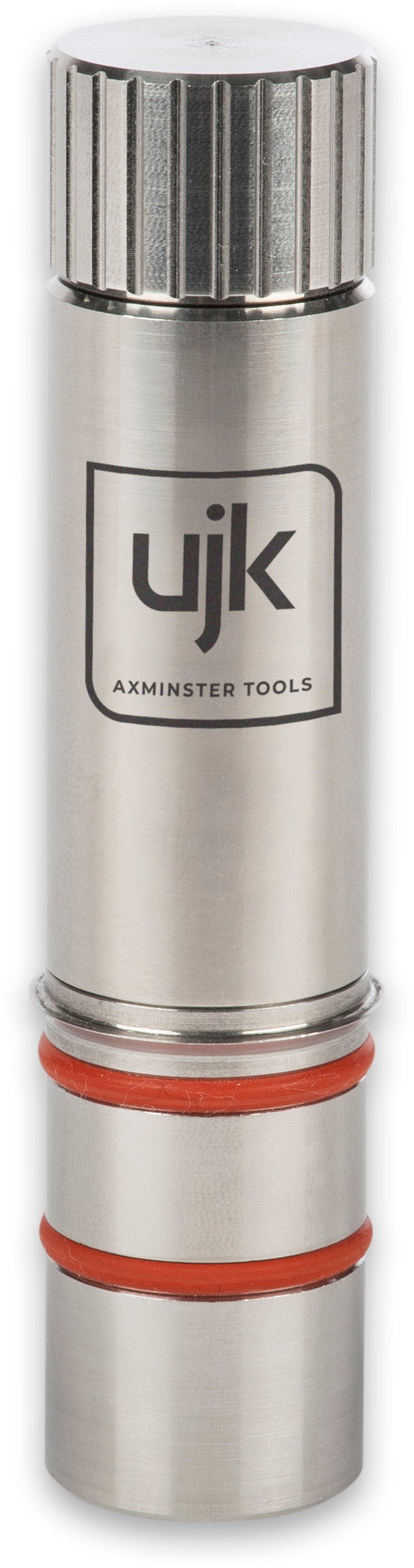 UJK Super Dog 20mm Bench Dog 90mm Projection angled view demonstrating secure installation in woodworking bench