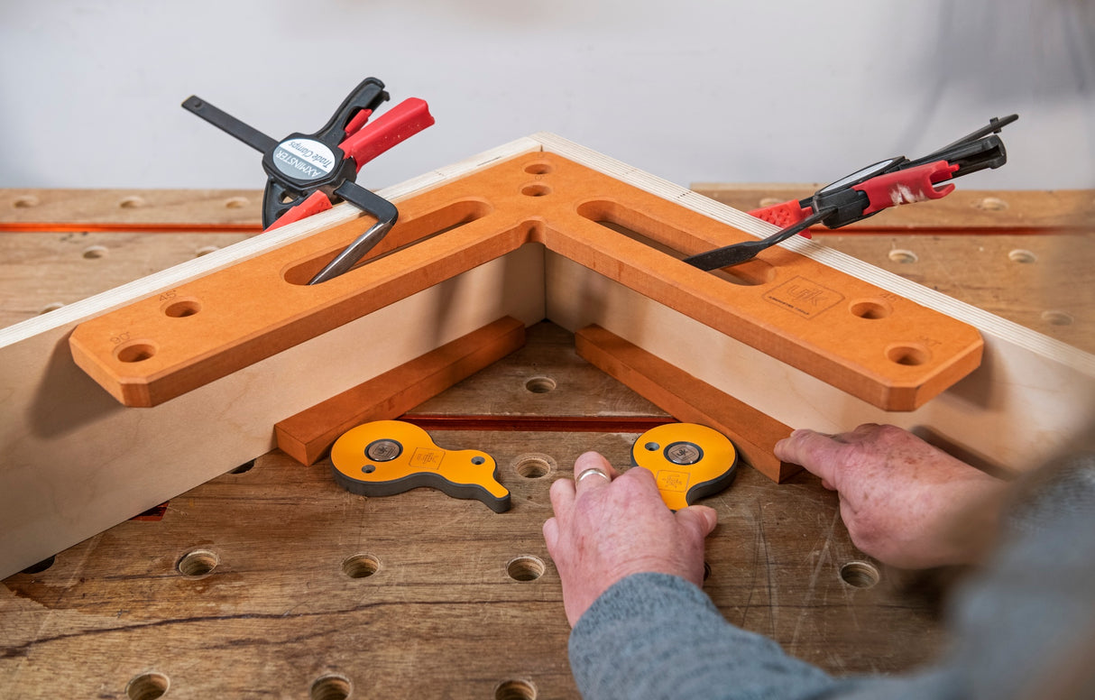 UJK Parf MK II Guide System Storage Case with Foam Insert in T-LOC Systainer - Organized foam interior for precision woodworking tools