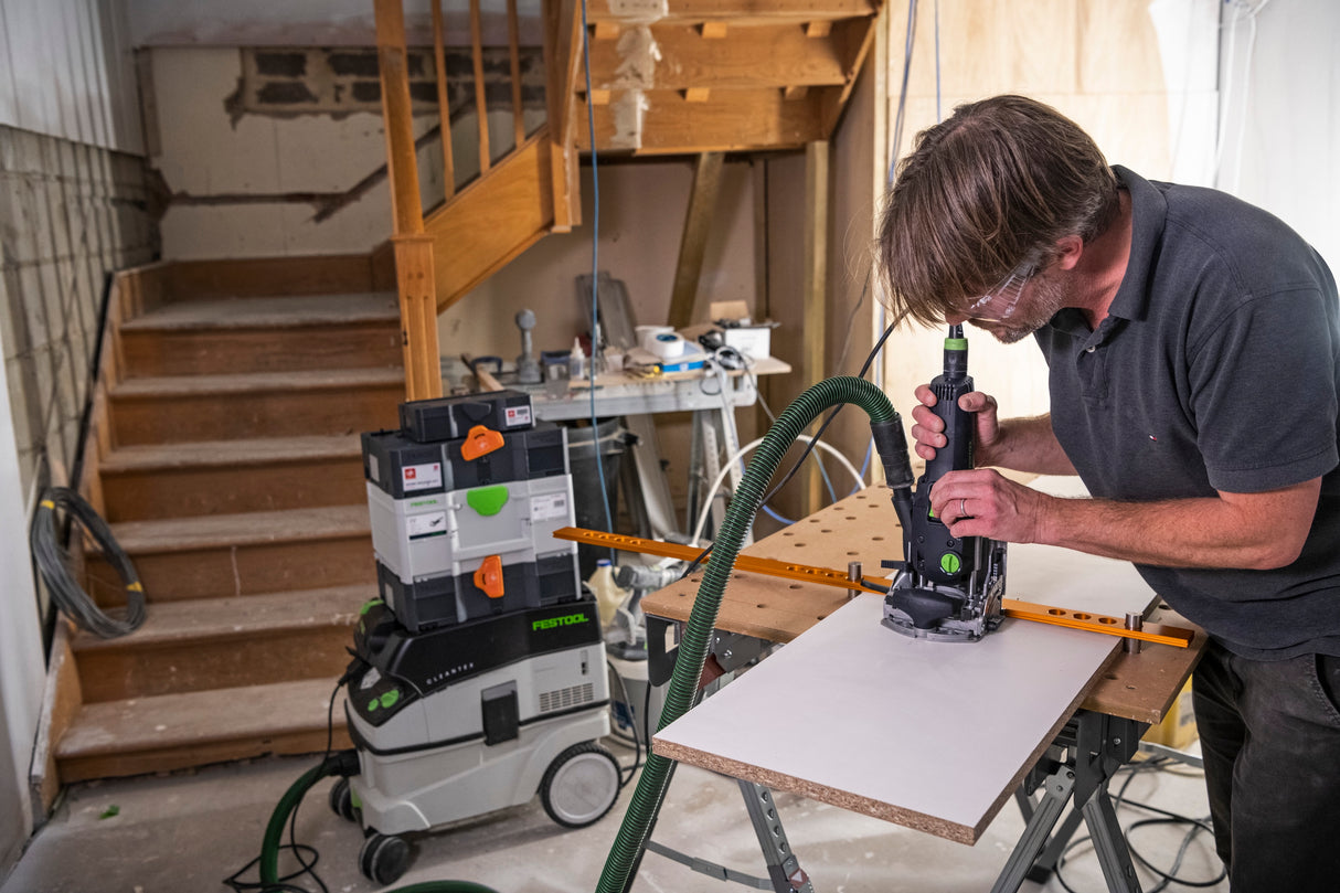 Australian woodworking tools store product image: UJK Parf MK II Guide System Storage Case with foam insert, organized and ready for use