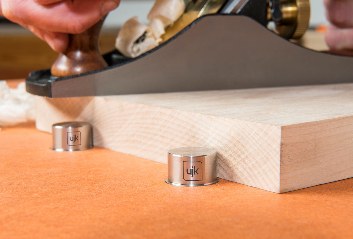 UJK Guide 20mm Bench Dogs with 12mm Projection, stainless steel, for UJK multifunction workbench and Festool MFT/3 tabletop