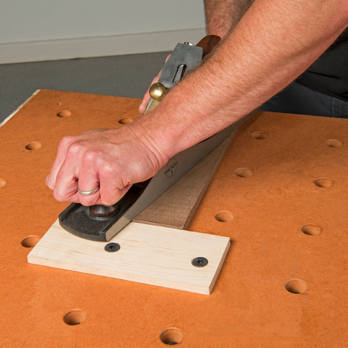 UJK 20mm Parf Anchor Bench Dogs in stainless steel, designed for precise jig making on UJK Multifunction Workbench