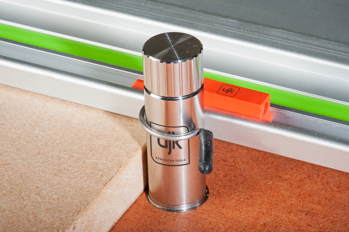 UJK Super Dog Accessory Kit in T-Loc Case shown in use on a workbench