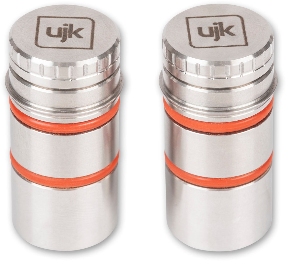 UJK Expanding 20mm Bench Dogs in stainless steel, 30mm height, pack of 2, designed for precision in Axminster workshops