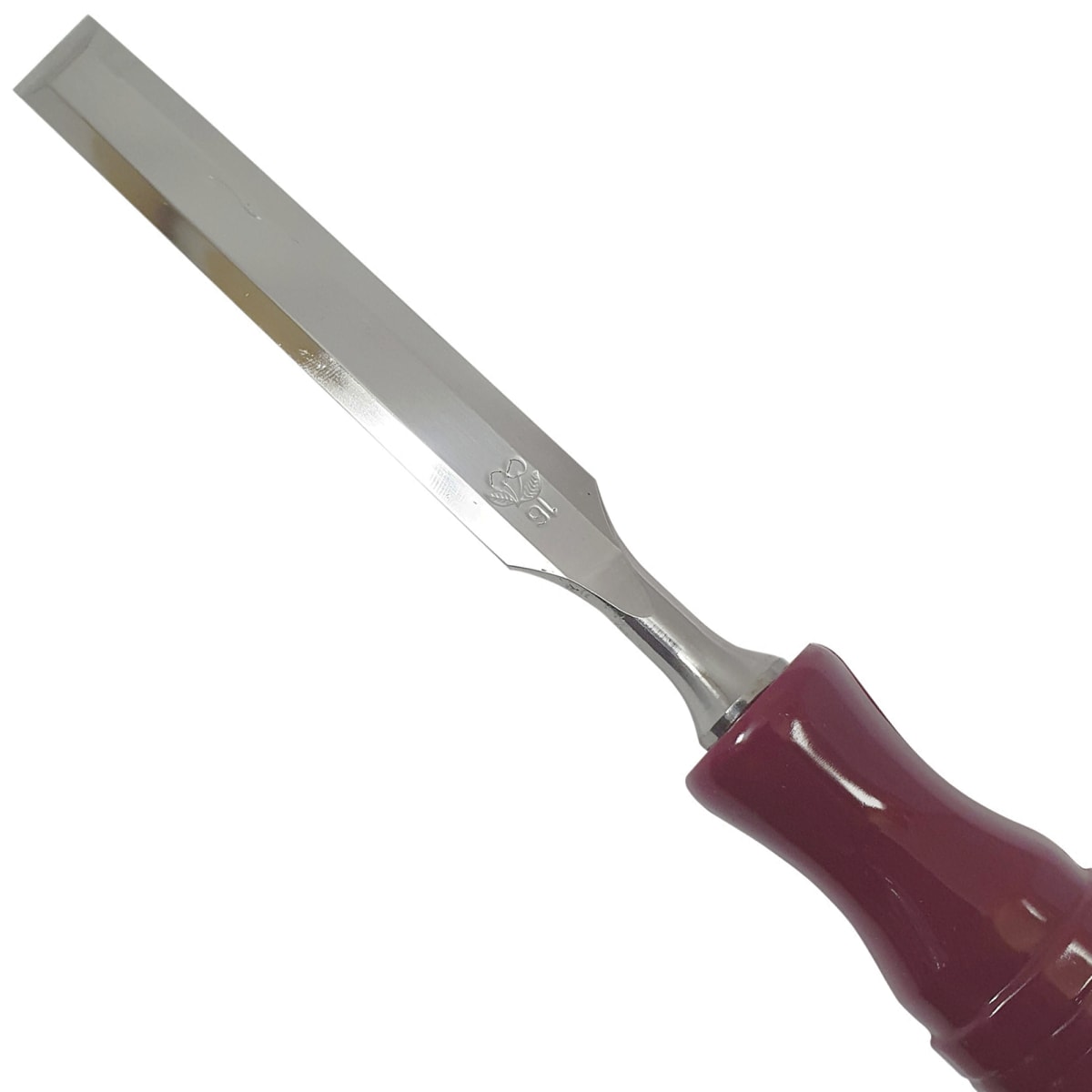 Kirschen Two Cherries Plastic Handle Firmer Chisels Bevel Edge Set of 6 in Wooden Case