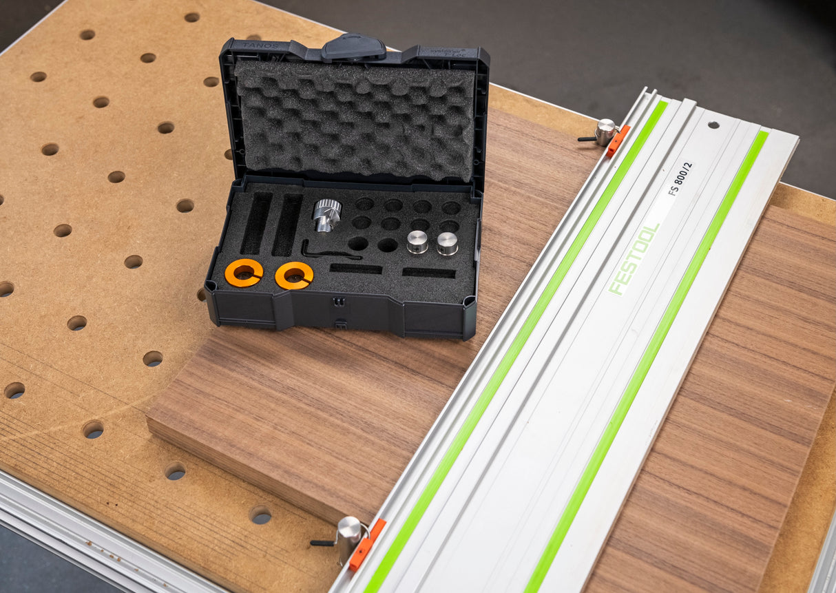 UJK Track Saw Set in Storage Case accessories for precision woodworking tasks