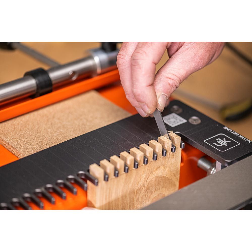 UJK Fine Pitch 6mm Comb Set for Universal Dovetail Router Jig
