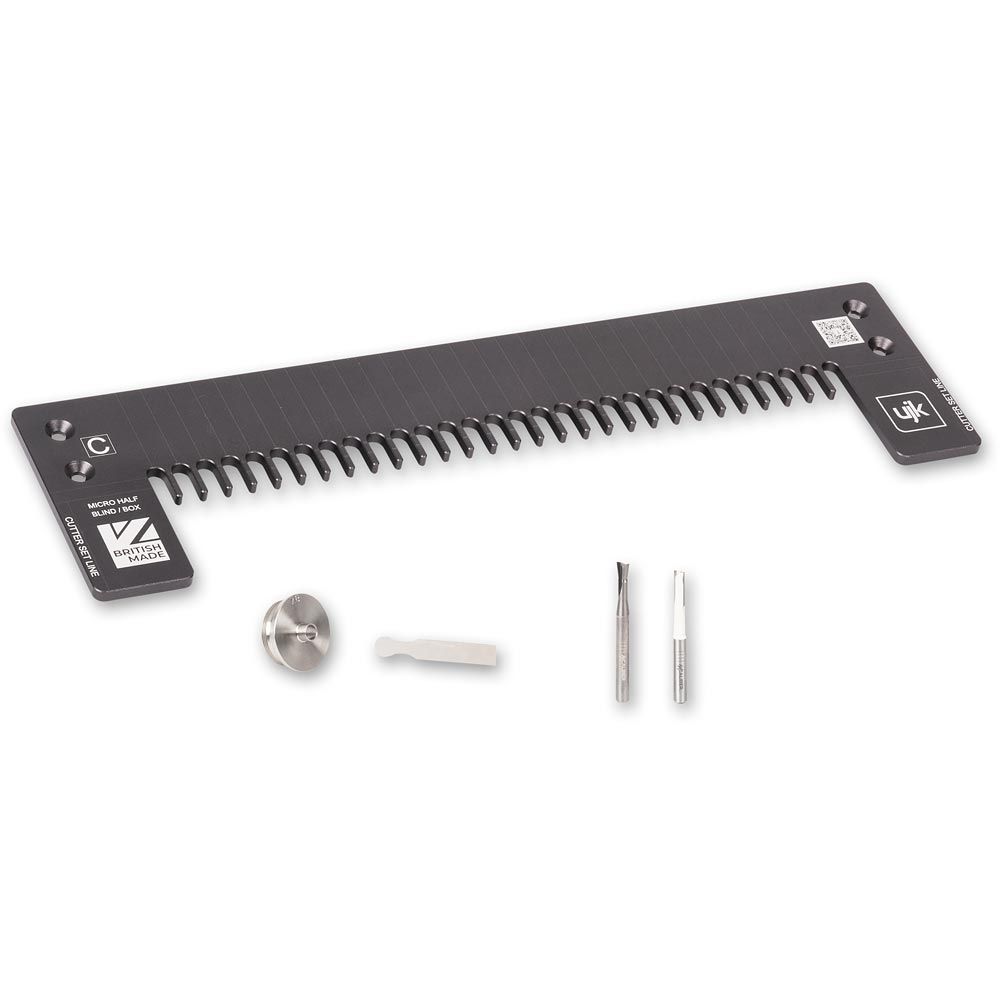 UJK Fine Pitch 6mm Comb Set for Universal Dovetail Router Jig