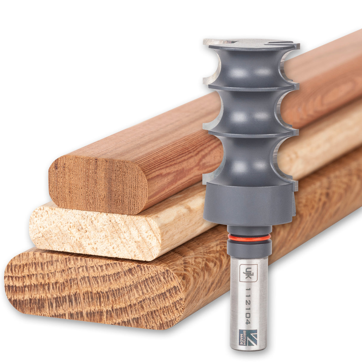 UJK Loose Tenon Router Cutter for 10, 12 and 14mm Profiles 1/2in Shank