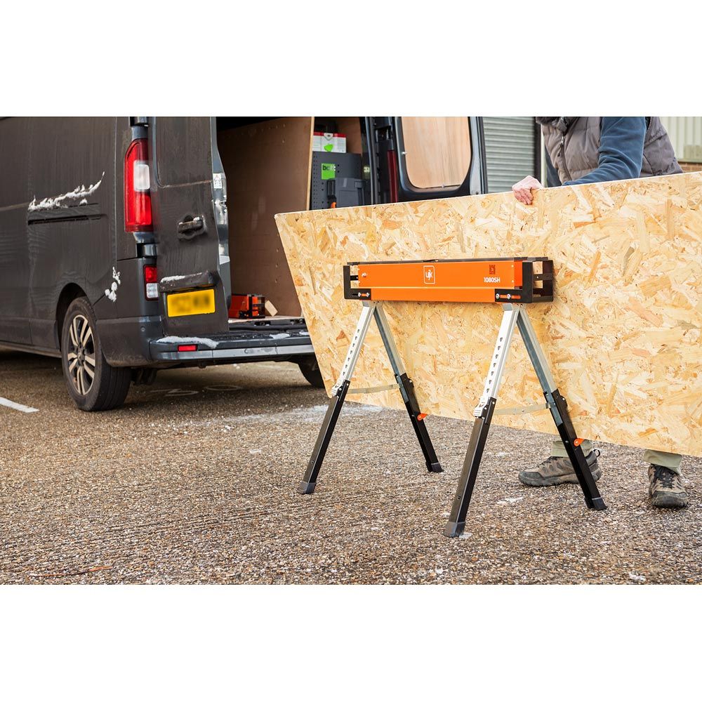 UJK Sawhorses Portable Work Support Set of Two