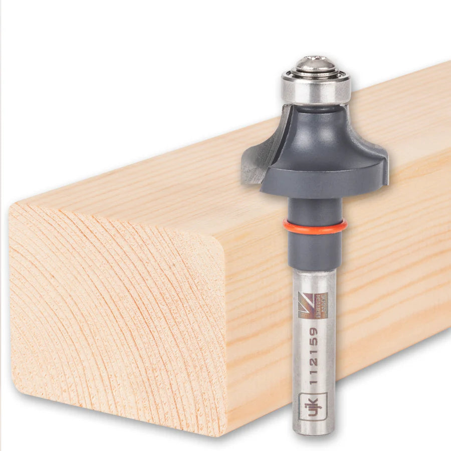 UJK Roundover Edge-Breaking Router Bits 1/4in Shank