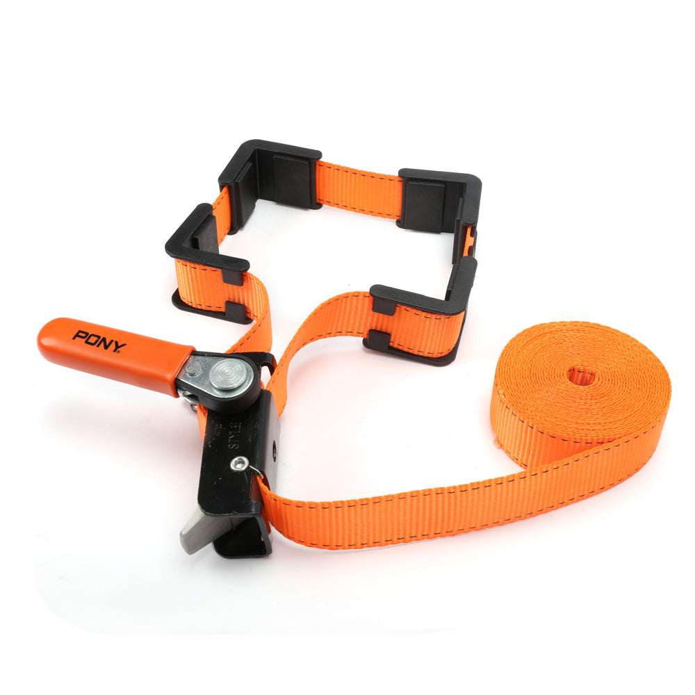 Pony Jorgensen 4.5m Canvas Band Clamp set with ratchet style mechanism and plastic corners
