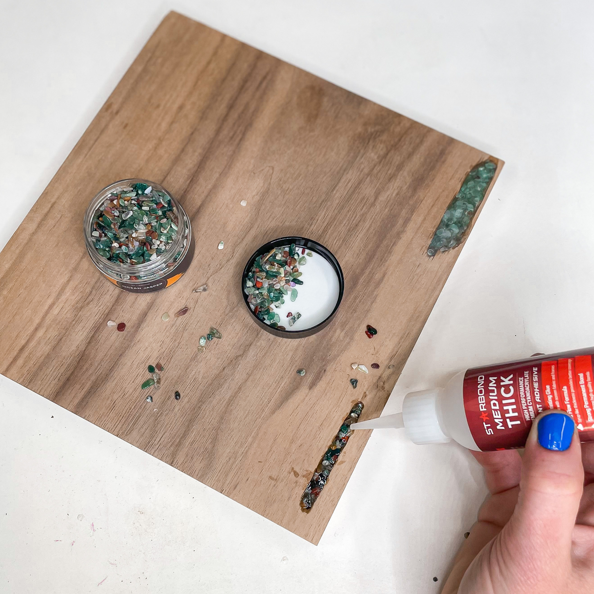 Starbond Medium-Thick CA Super Glue 2oz bottle with precision placement nozzle