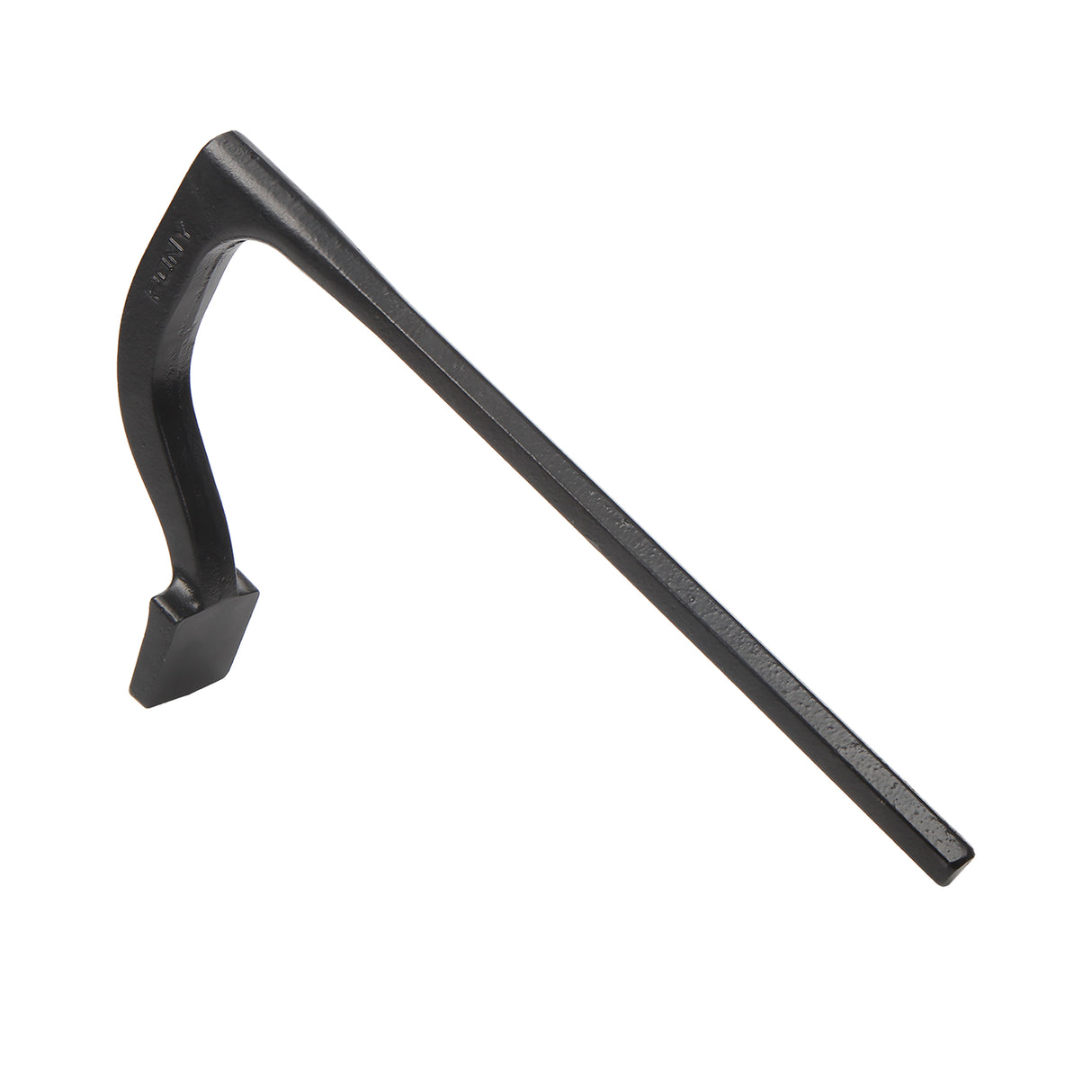 Pony Jorgensen 6 Traditional Holdfasts Cast Iron 400mm in black enamel finish, shown installed in a workbench