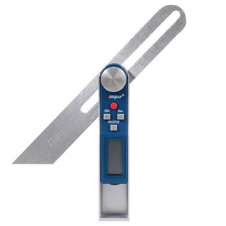 Digital Sliding Bevel & Protractor showcasing precision angle measurement tool for woodworking enthusiasts