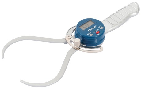 Dasqua Digital Outside Caliper Gauge measuring woodwork material dimensions