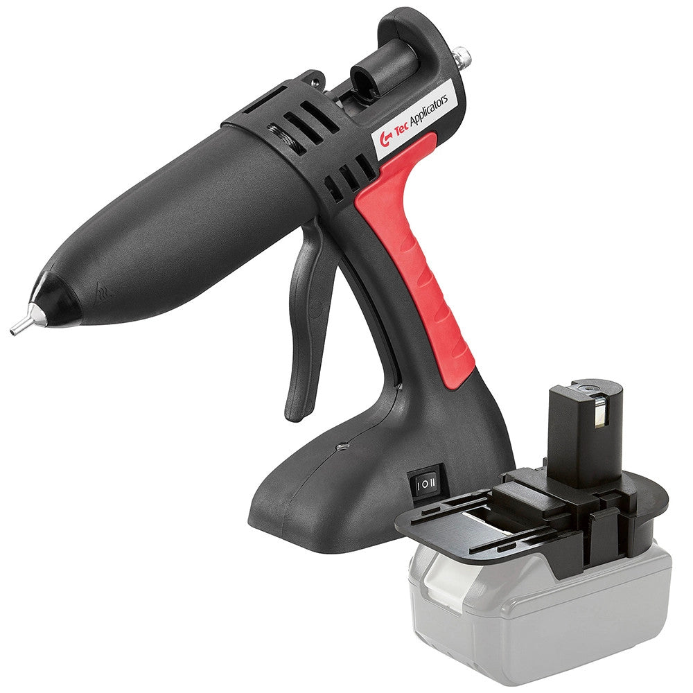 Power Adhesives Tec 808 Hot Glue Gun with Makita Battery Adapter