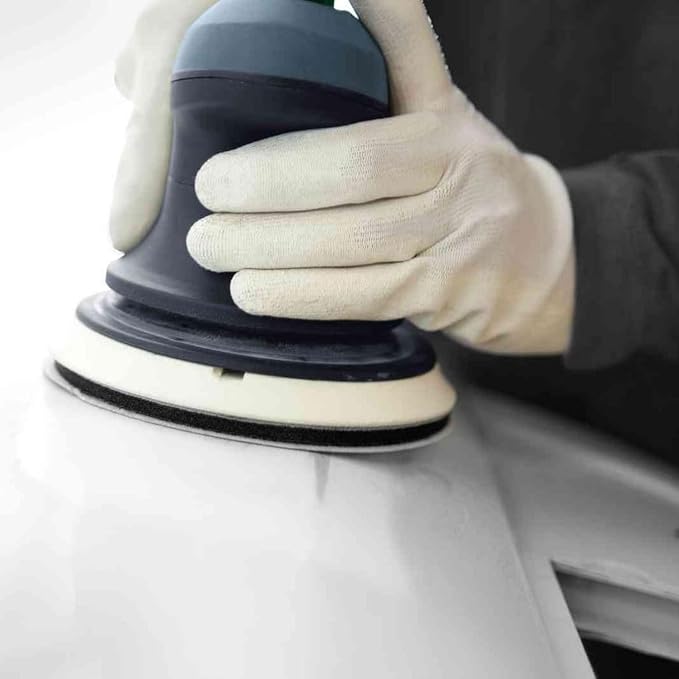 Festool Soft Interface Pad 150mm x 5mm Pack of 2, ideal for sanding delicate surfaces, contours, StickFix hook and loop