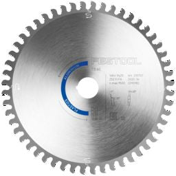 Festool 168mm Aluminum Saw Blade with 52 Tooth for precise and durable cutting. A top-quality tool for woodworking tasks