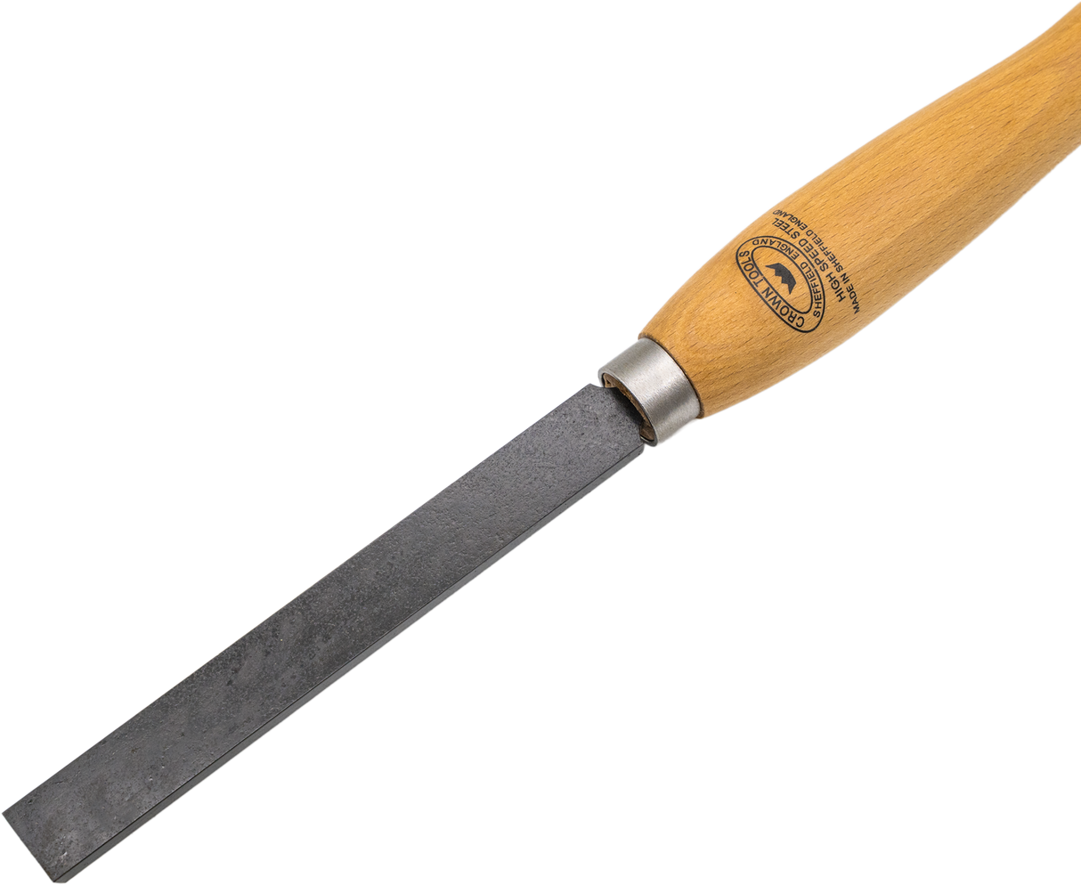Crown HSS Square Nose Scraper 19mm Woodturning Tool
