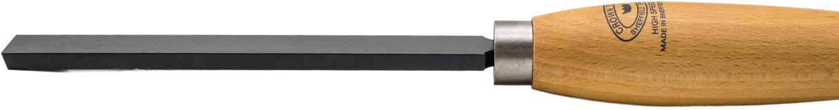 Crown HSS Square Nose Scraper 19mm Woodturning Tool