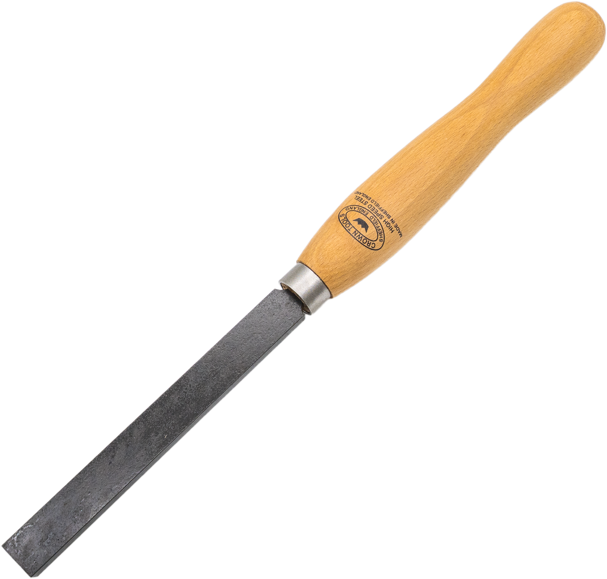 Crown HSS Square Nose Scraper 19mm Woodturning Tool