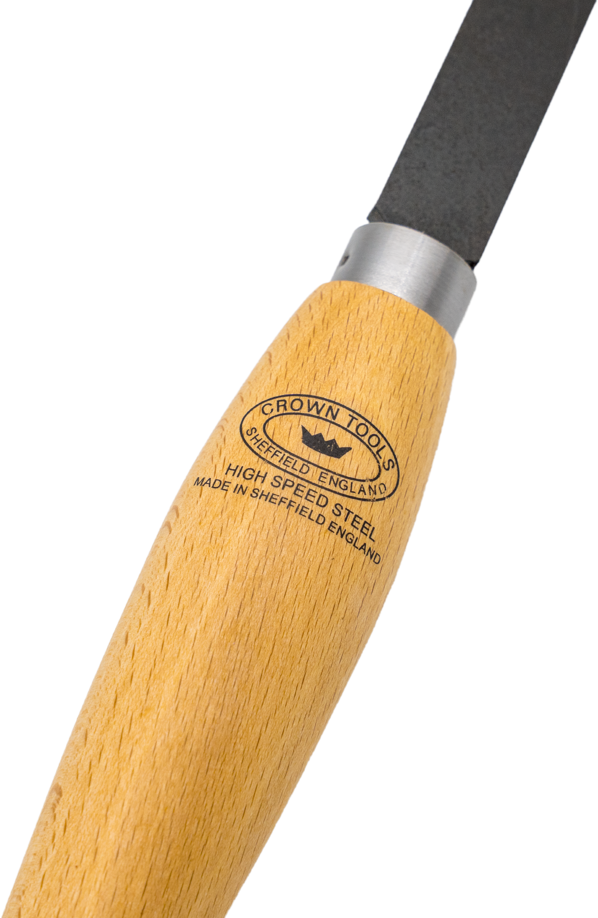 Crown HSS Round Nose Scraper 19mm Woodturning Tool