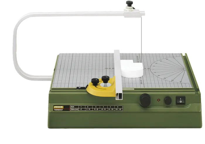 PROXXON 230/E Hot Wire Cutter with aluminium cobond compound base, ideal for precision model building