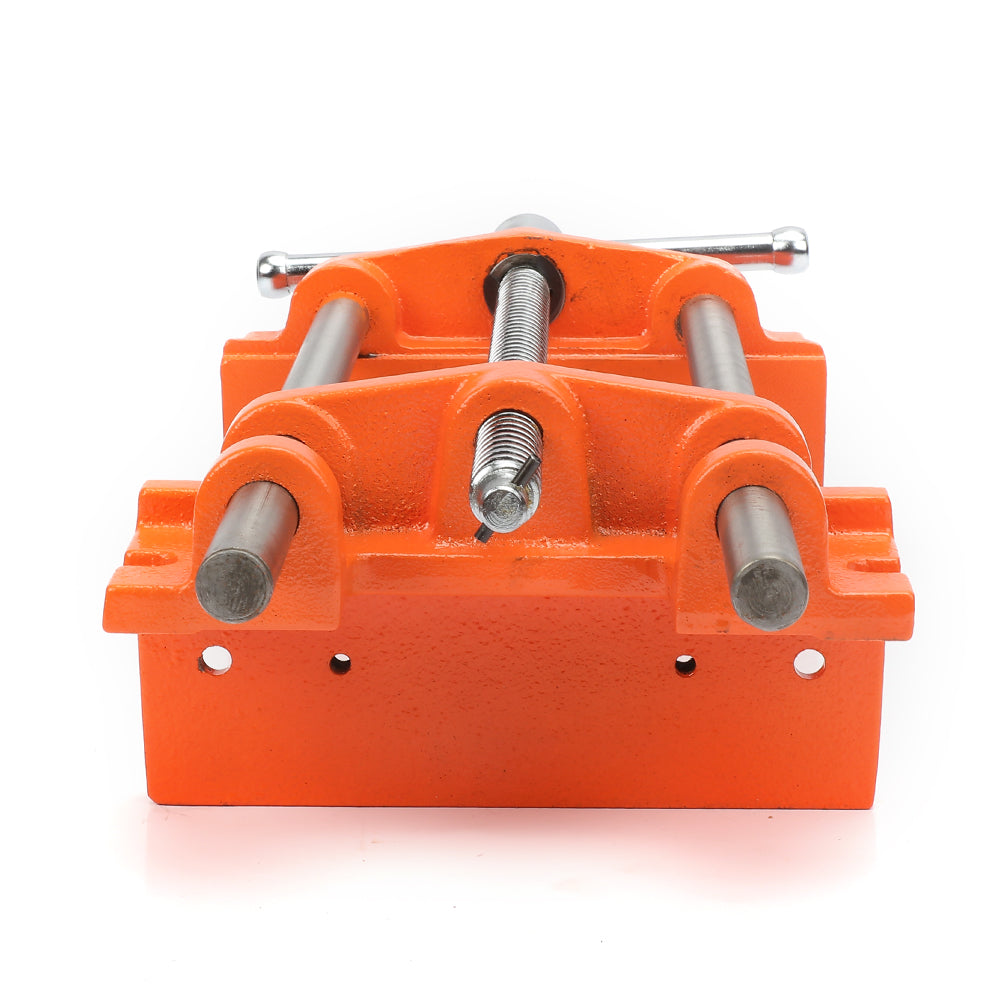 Pony Jorgensen Woodworker's Vice mounted on a wooden workbench