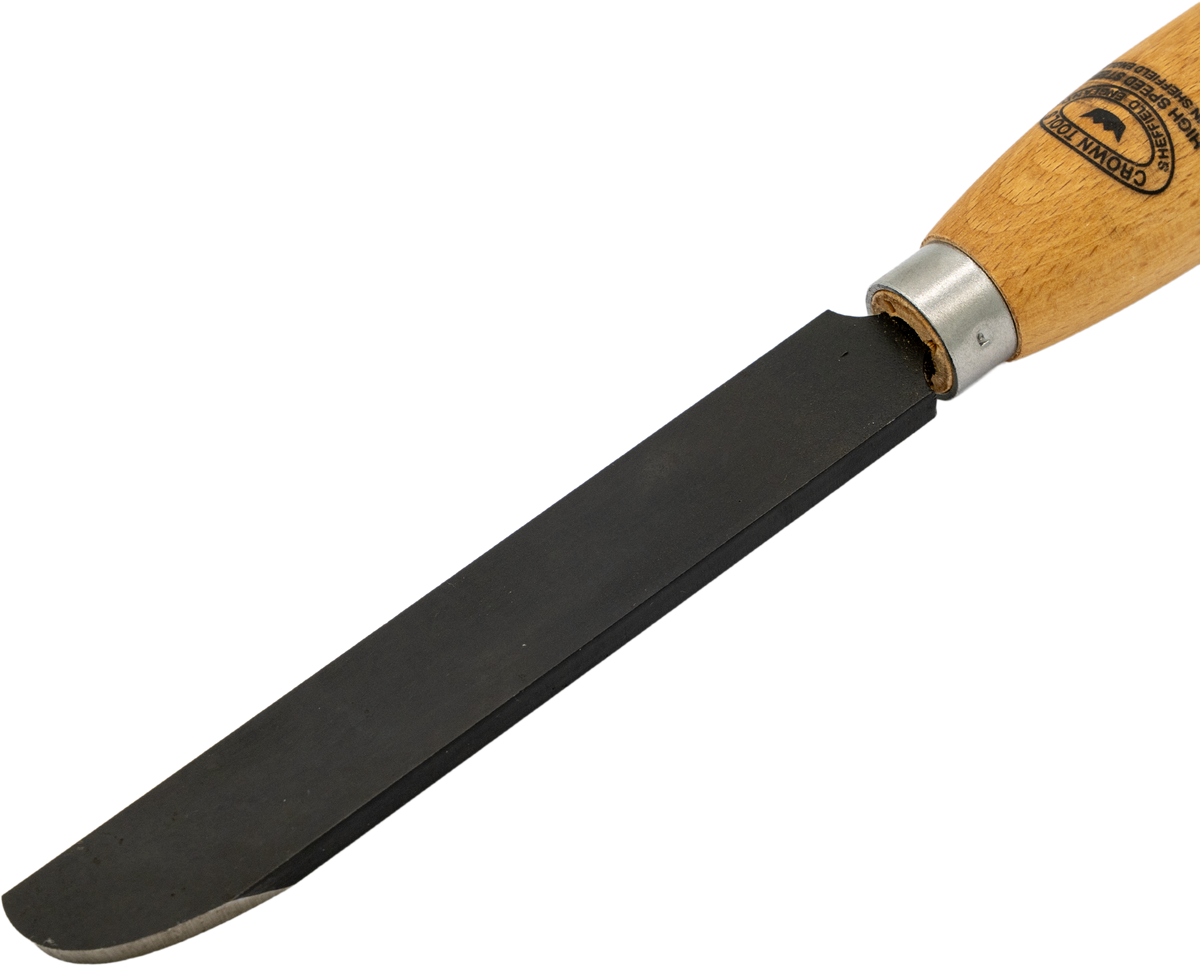 Crown HSS Bowl Finishing Scraper 25mm Woodturning Tool
