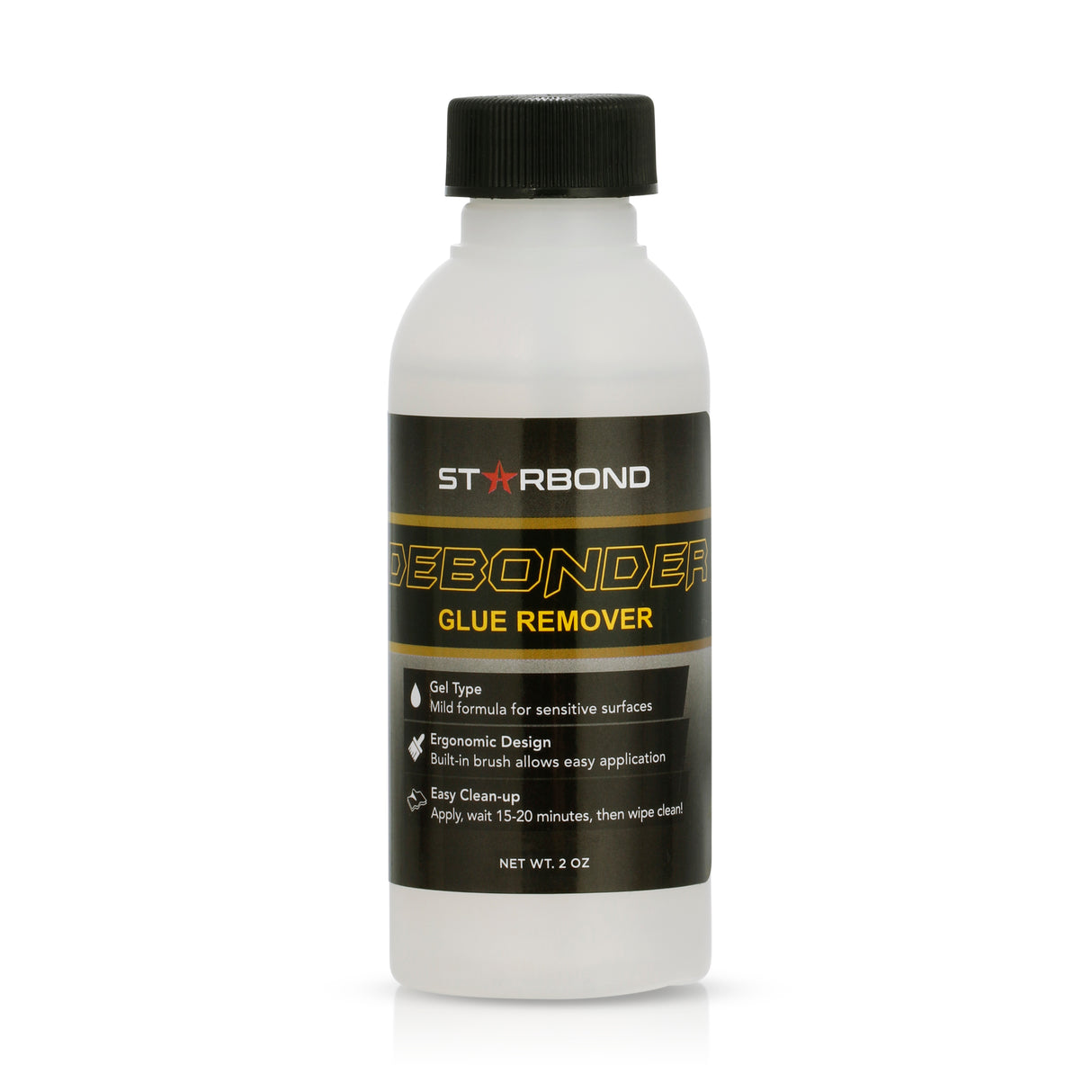 Starbond CA Glue Remover 2oz bottle - Gentle solution to remove super glue, now known as Debonder