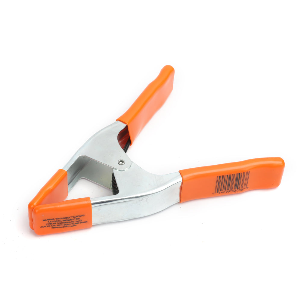 Pony Jorgensen 76mm Metal Spring Clamps - Set of 3 with Non-Marring Protectors in use on woodworking project