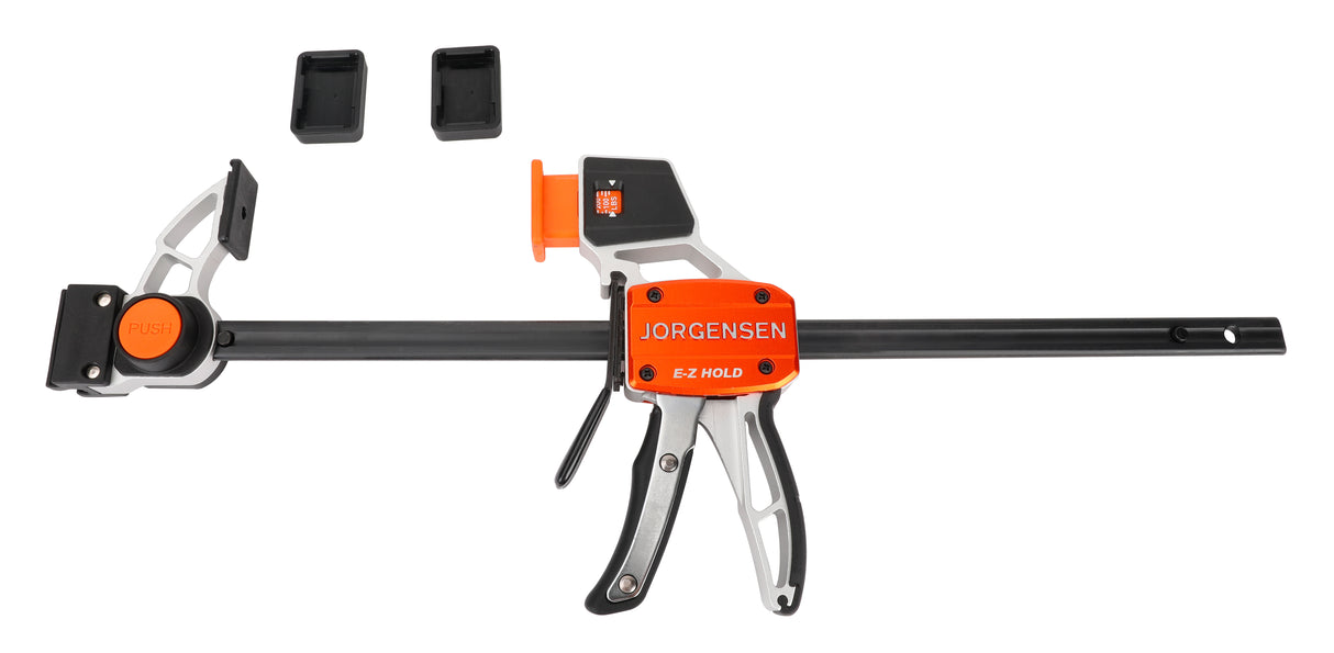 Pony Jorgensen EZ-Hold Platinum Series 300mm Trigger Clamp in use on woodworking project