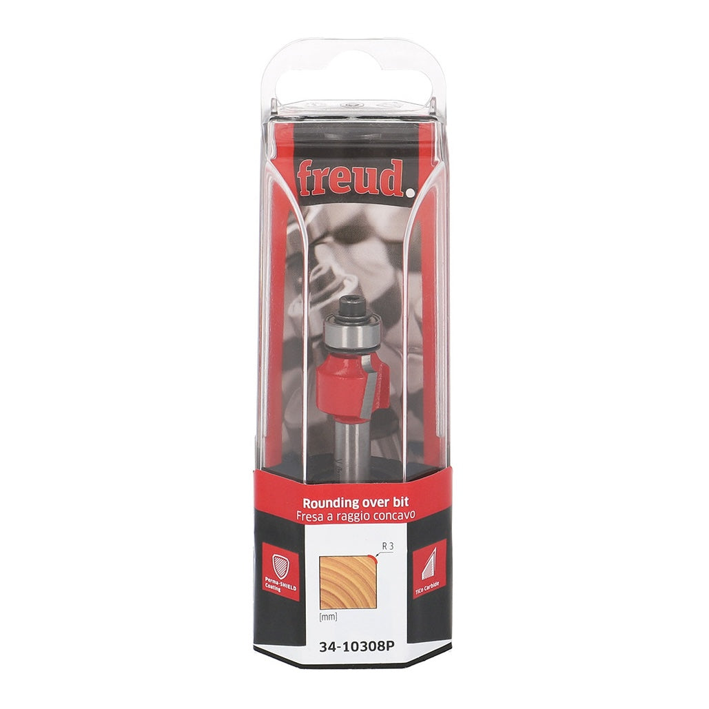 Freud Round Over Router Bits 8mm Shank