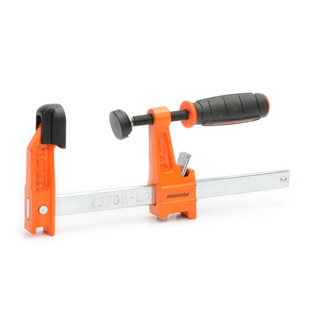 Pony Jorgensen light duty F clamps, 150mm capacity, sliding head design, steel bar clamps, woodworking tools