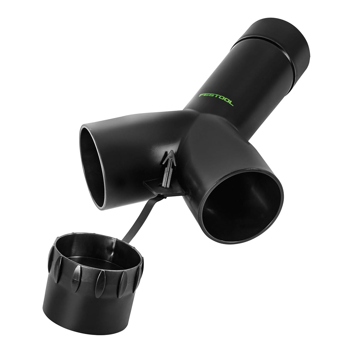 Festool Anti Static Y Piece 50mm for Dual Suction Hoses connecting hoses to dust extractor