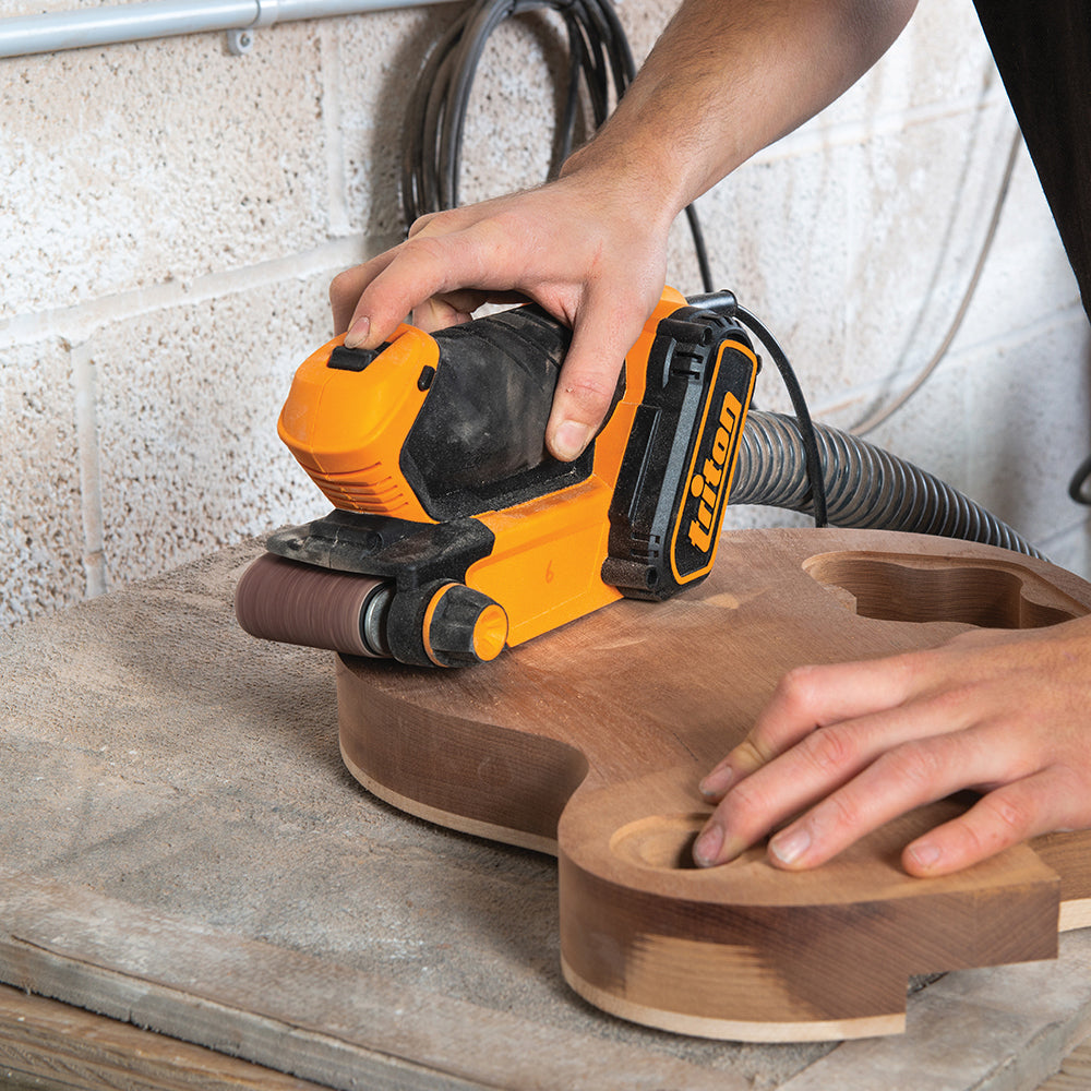 Triton TCMBS 450W Palm Belt Sander 64mm