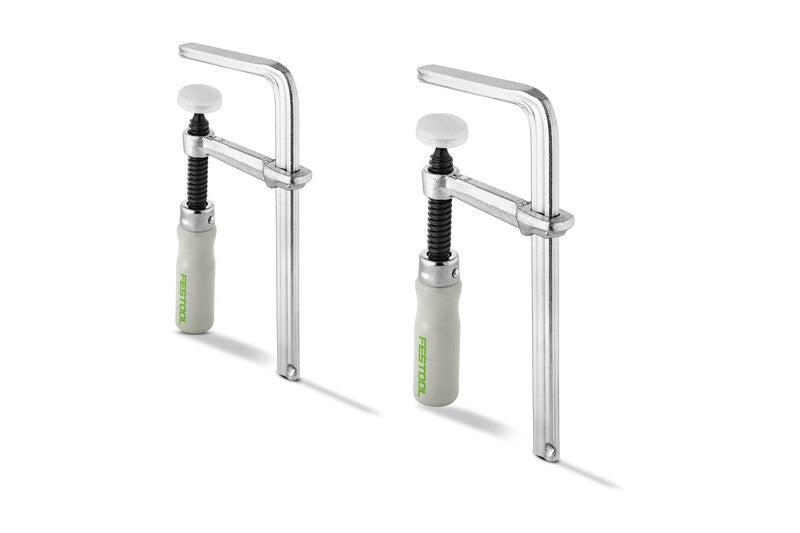 Festool 120mm Adjustable Clamps - Secure workpiece for precision woodworking with Festool Screw Clamps