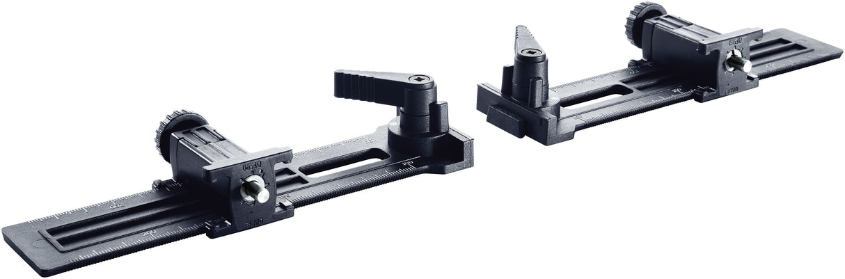 Festool Domino Cross Stop Attachment for DF 500 & DF 700 Joiners, left and right stops for precise routing placement