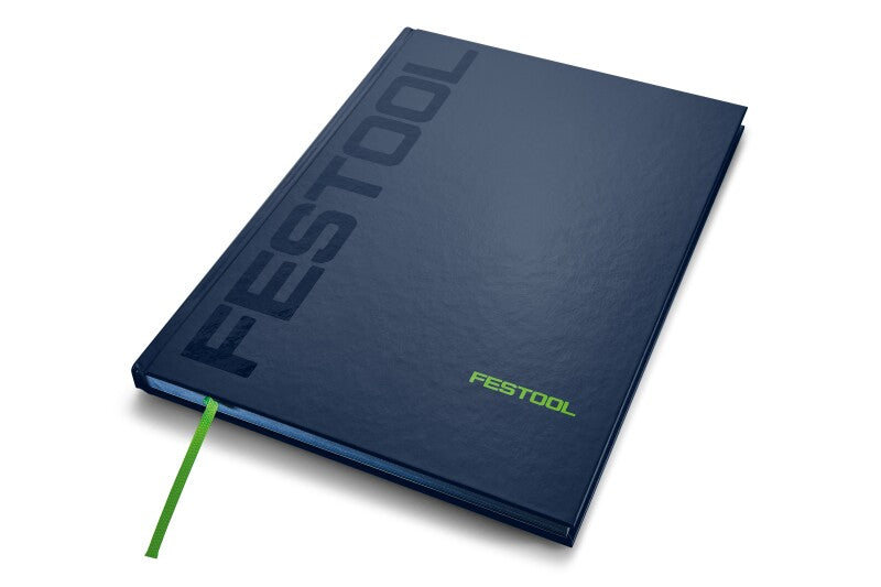 Hardcover Festool notebook with 200 chequered pages Australia woodworking tools store