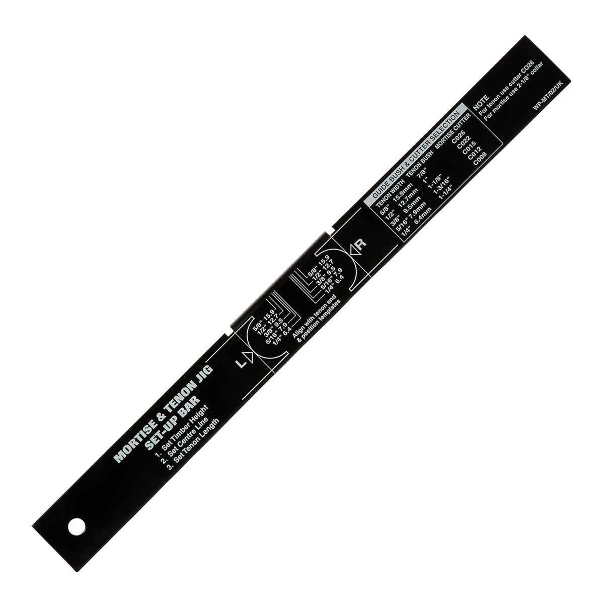 Trend Mortise & Tenon Jig showcasing precise joint cutting for Australian woodworkers