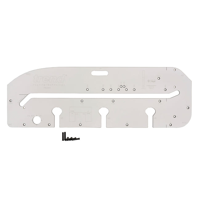Trend 900mm Kitchen Worktop Router Jig for precise fitting, Aussie-made tool for professionals and DIY enthusiasts