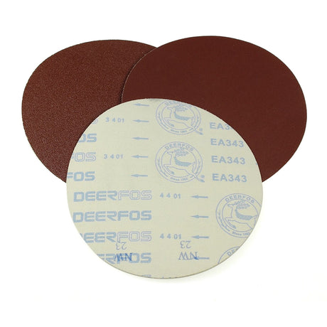 230mm Hook & Loop Sanding Discs for 6 x 9in belt/disc sanders by Sherwood. Quality selected for best results