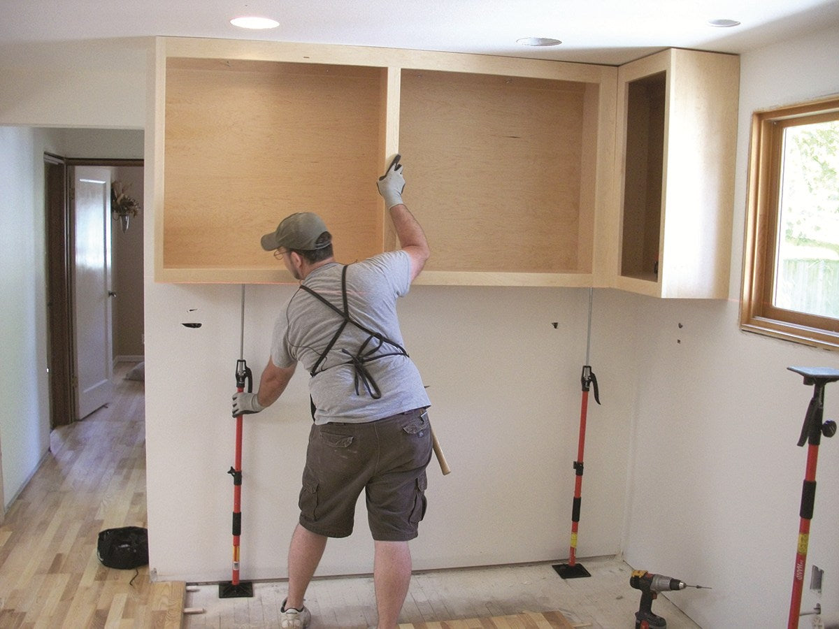 FastCap Upper Hand Cabinet Support Poles in Twin Pack, adjustable height range 715 - 1525mm