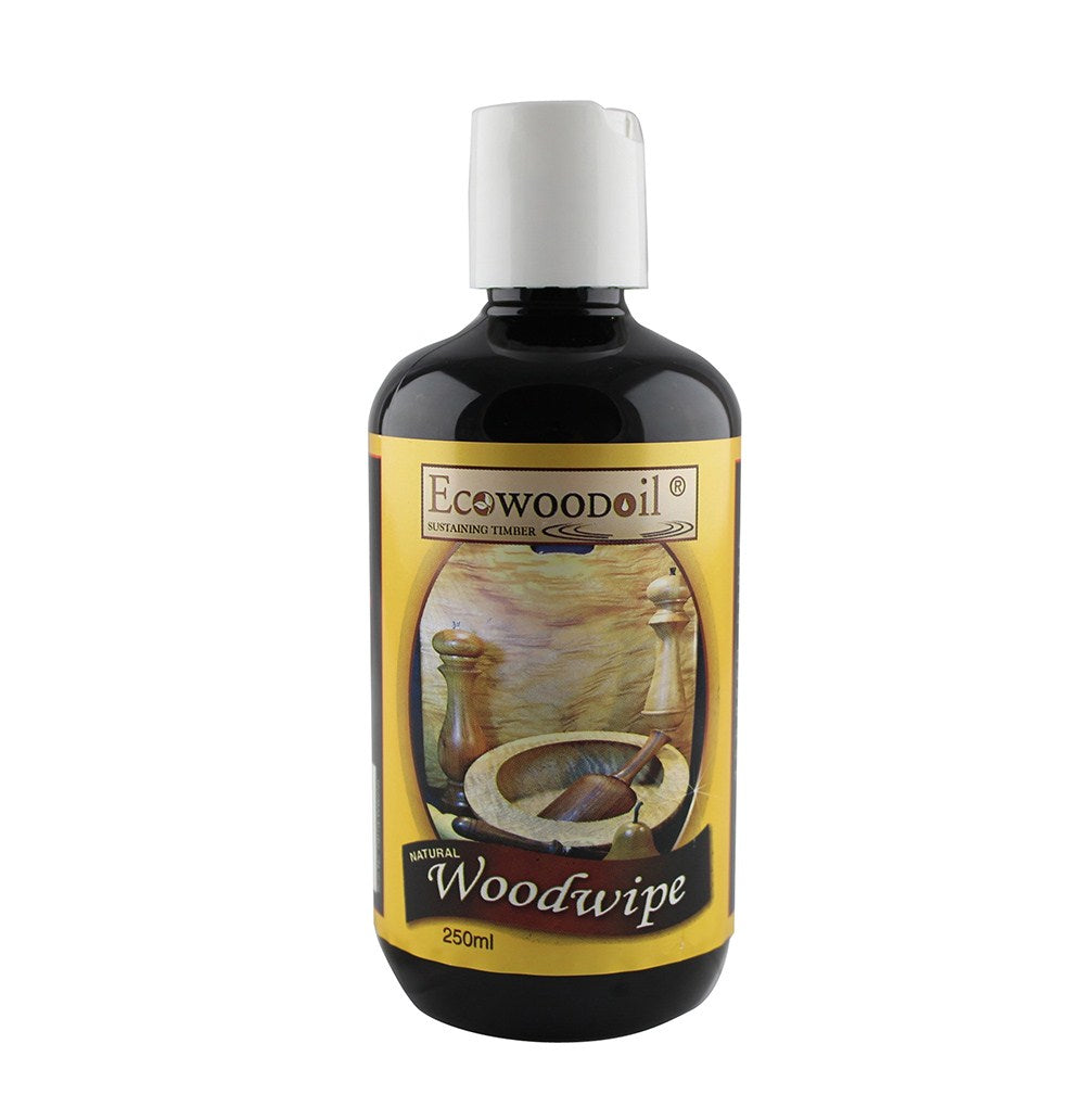 EcoWoodOil WoodWipe 250mL Foodsafe Nut & Citrus Oil Blend for Timber Care