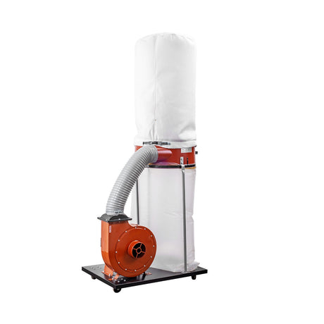 Sherwood 2HP Dust Extractor with Needle Felt Filter Bag for Single-Stage Dust Collection